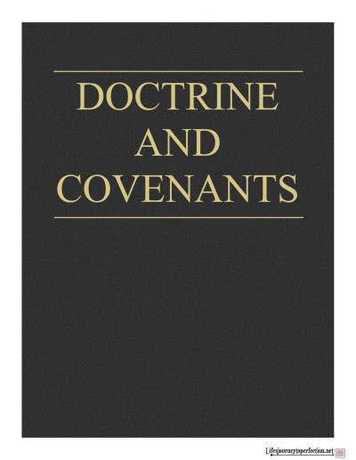 doctrine and covenants